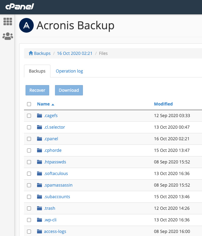 acronis personal backup